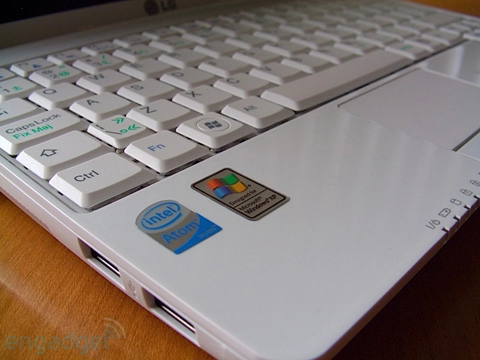 Vẻ đẹp của netbook lg