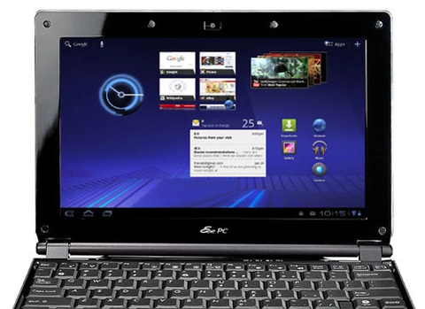 Video asus eee pc chạy android 32 honeycomb