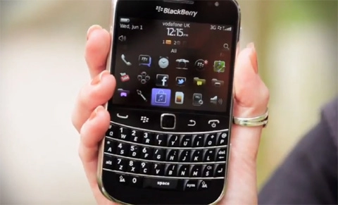 Video dùng thử blackberry bold 9900