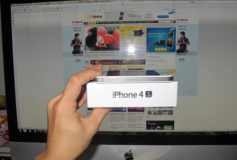 Việc iphone 4s về vn bị nghi là giả