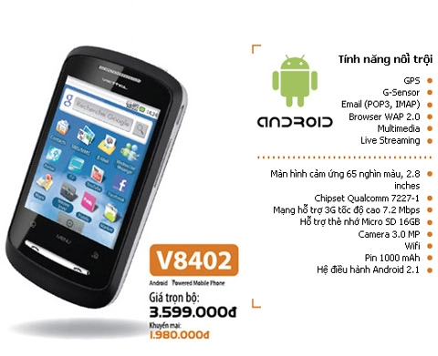 Viettel chuẩn bị ra di động android