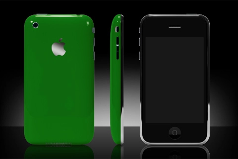 Vỏ bảo vệ sắc màu của iphone 3gs