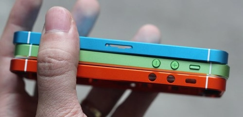 Vỏ iphone 5 với 10 màu sắc khác nhau