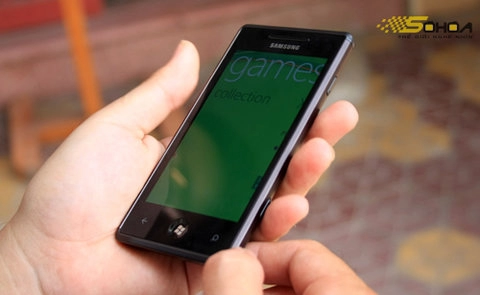 Windows phone 7 của samsung về vn
