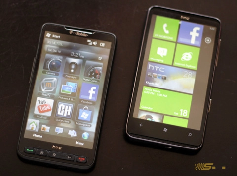 Windows phone 7 xách tay giảm giá mạnh