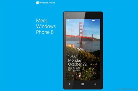 Windows phone 8 sẽ phát hành cuối tháng 10