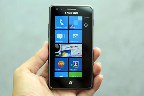 Windows phone giá rẻ của samsung về việt nam