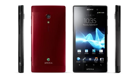 Xperia ion đỏ xuất hiện tại website sony châu âu