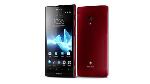 Xperia ion đỏ xuất hiện tại website sony châu âu