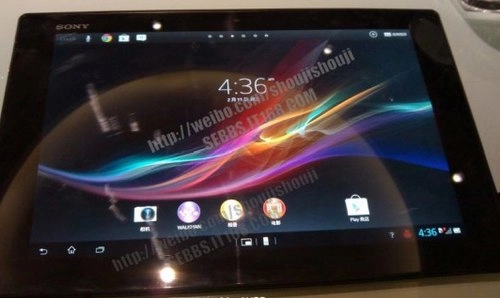 Xperia tablet z có giao diện sử dụng đẹp mắt