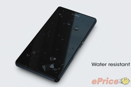 Xperia z khoe dáng mỏng và khả năng chống nước