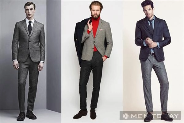 Xu hướng chất liệu trong trang phục nam giới hiện đại p1