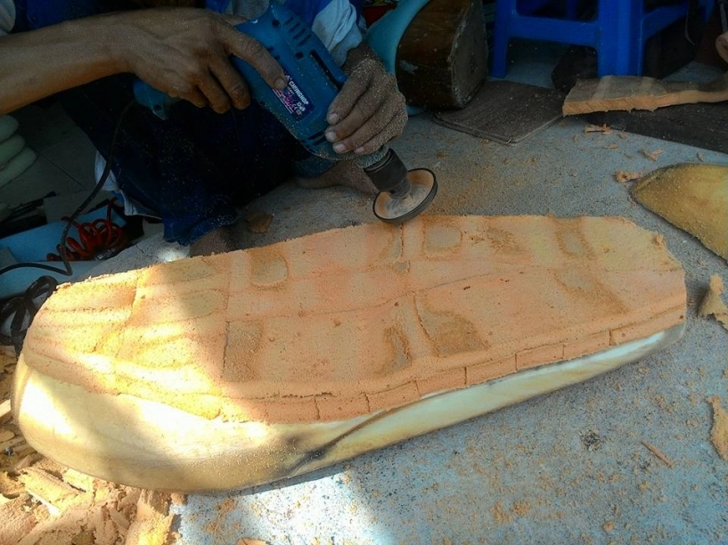 Ý tưởng từ việc lót nệm kymdan cho yên xe