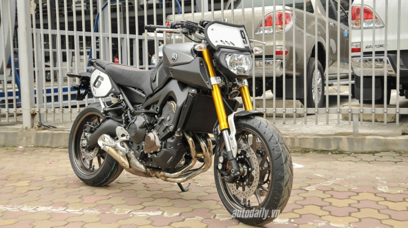 Yamaha mt-09 sport tracker đầu tiên tại hà nội với giá gần 370 triệu đồng