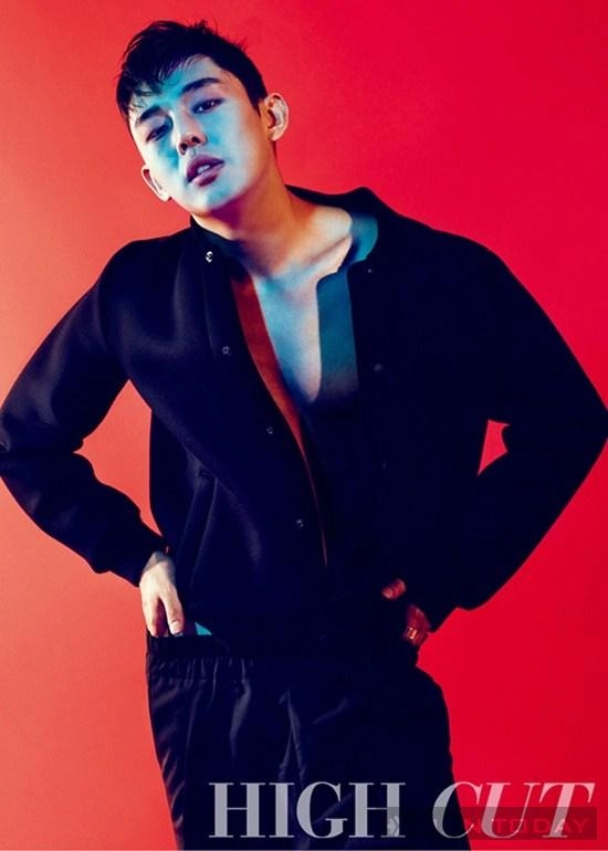 Yoo ah in nam tính và hút hồn trên tạp chí high cut