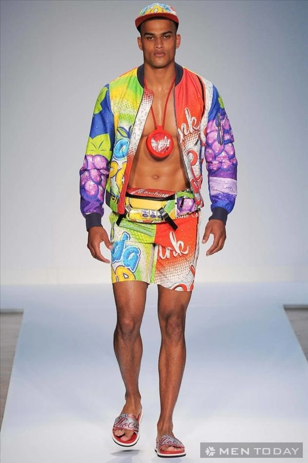 Bộ sưu tập thời trang nam xuân hè 2015 của moschino