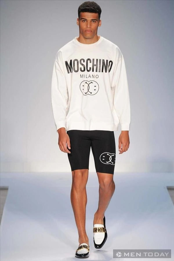 Bộ sưu tập thời trang nam xuân hè 2015 của moschino