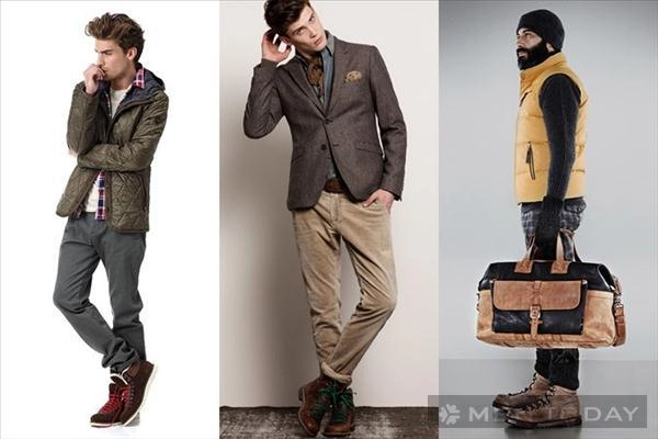 Boots nam xu hướng và cách phối đồ nam mùa thu đông 2013