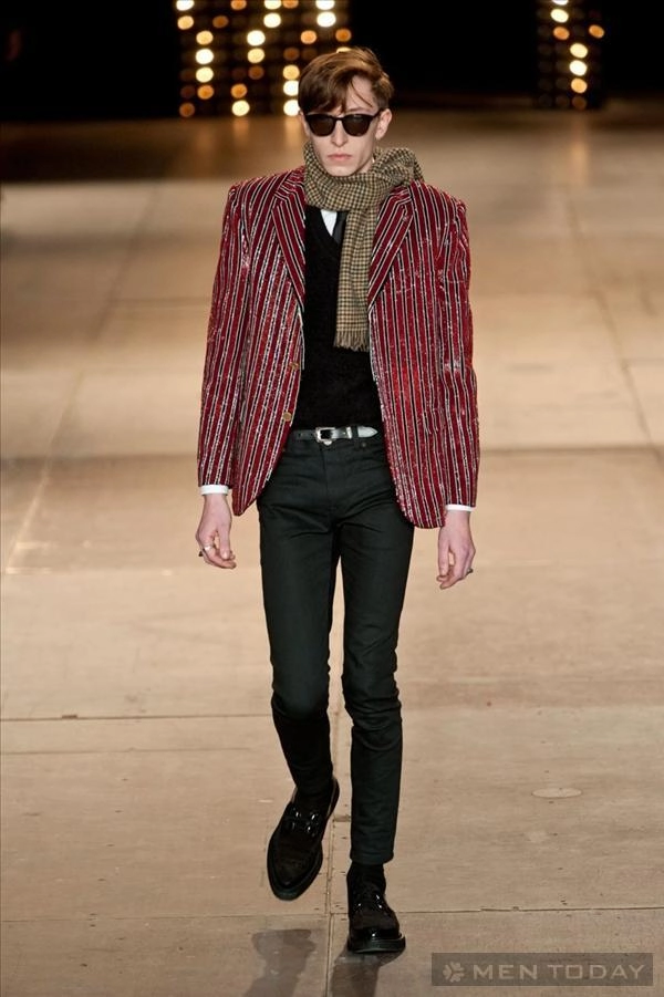 Bst thời trang nam thu đông 2014 của saint laurent pfw