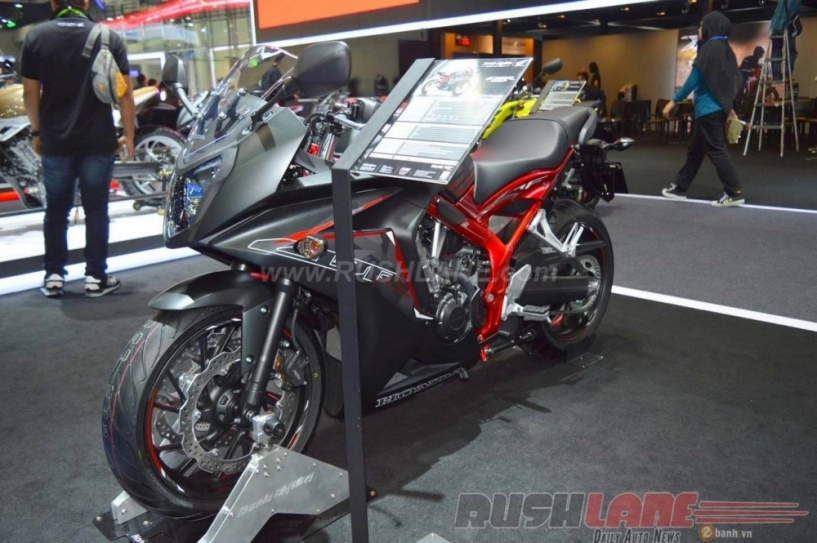 Cận cảnh honda cbr650f phiên bản đặc biệt tại bangkok motor show 2016