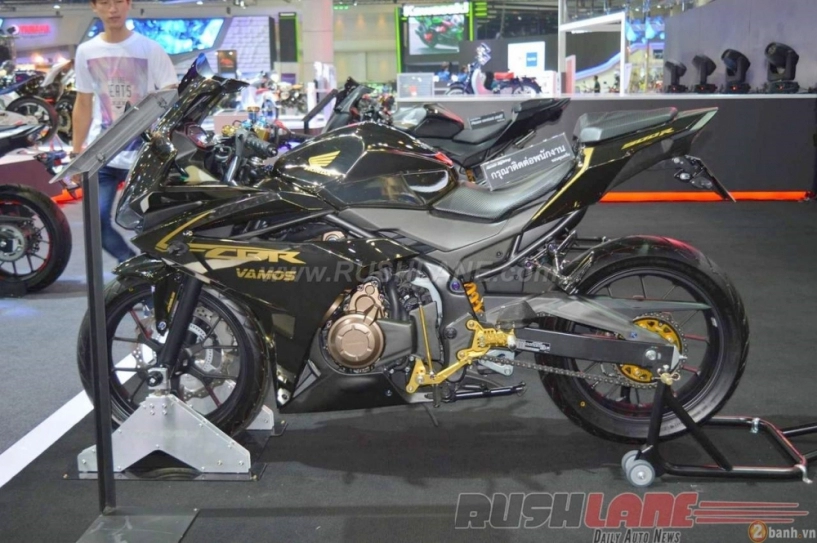 Cbr500r vamos phiên bản độ cực chất được honda trưng bày tại triển lãm bangkok motor show 2016