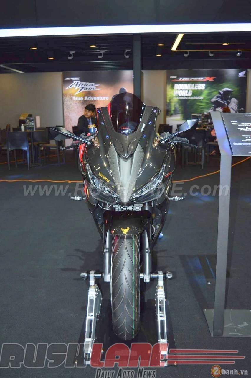 Cbr500r vamos phiên bản độ cực chất được honda trưng bày tại triển lãm bangkok motor show 2016