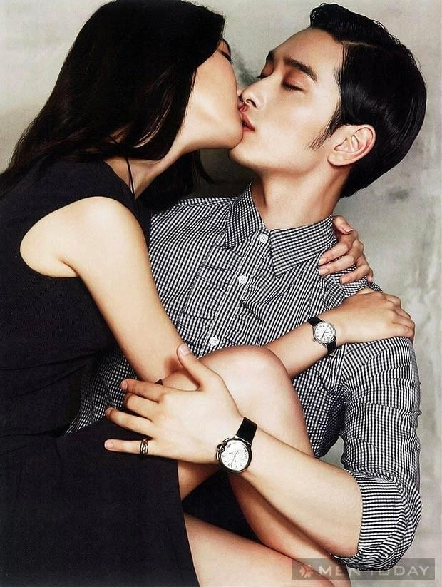 Chansung 2pm hôn 9 người mẫu xinh đẹp trên lofficiel hommes