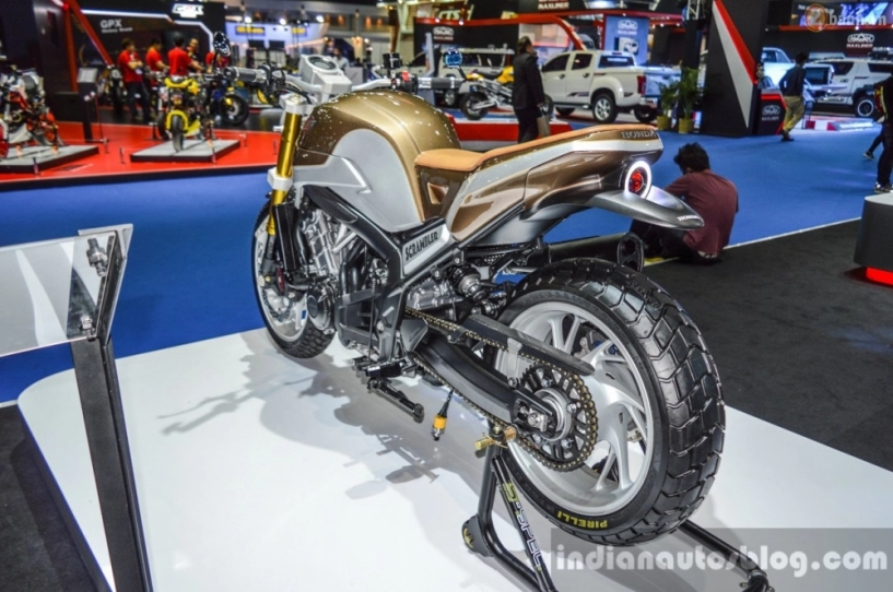 Chi tiết honda cb650 scrambler concept tại bangkok motor show 2016