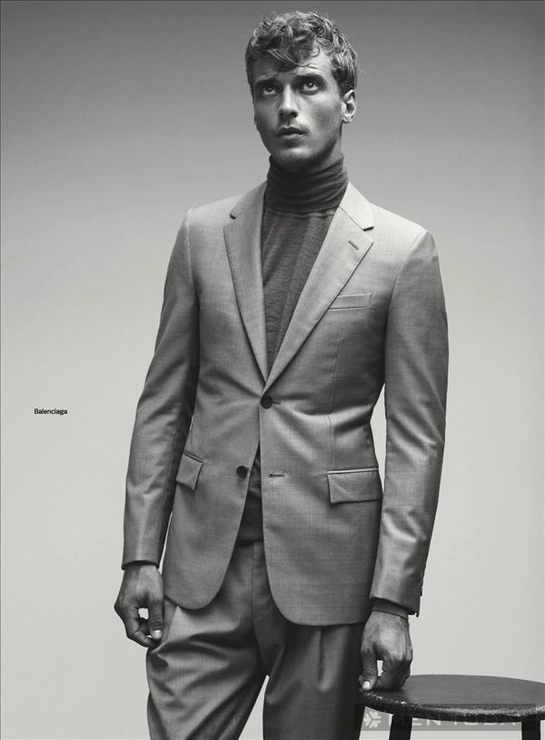 Clément chabernaud trẻ trung và lịch lãm với suit trên tạp chí details