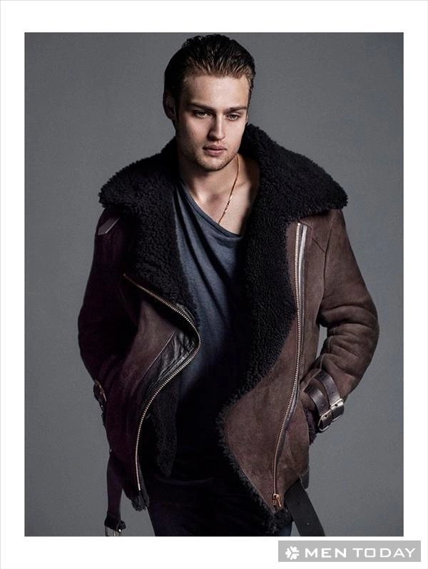 Douglas booth chàng trai thu đông đa phong cách trên flaunt