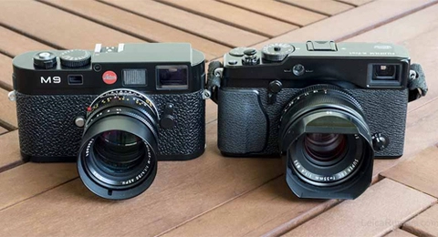 Fujifilm x-pro1 đọ ảnh nhanh với leica m9