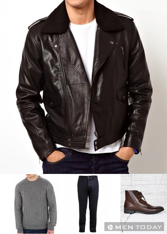Gợi ý mix đồ nam đa phong cách cùng biker jacket