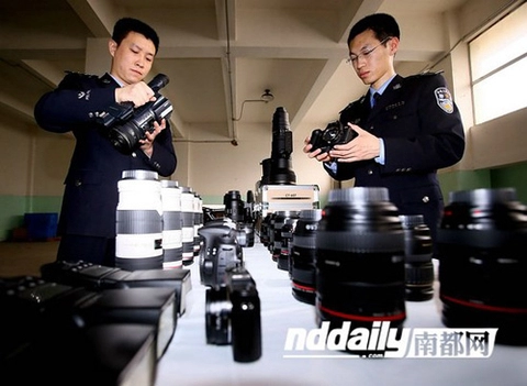 Hơn 60000 máy ảnh nhập lậu vào trung quốc