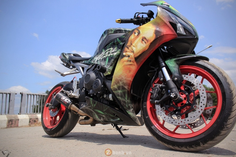 Honda cbr1000rr độ phiên bản bob marley