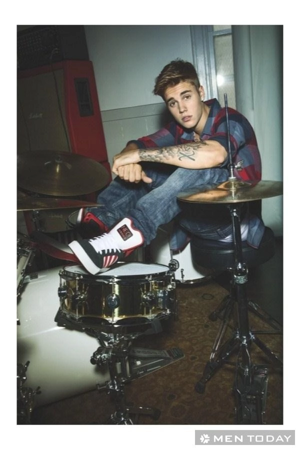 Justin bieber đơn giản và khỏe khoắn trong chiến dịch thu đông 2013 của adidas neo