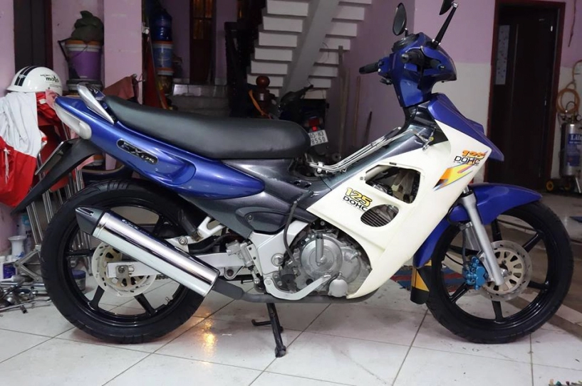 Lại thêm vài cách làm thắng dĩa sau cho suzuki fx125 mà không phải hàn sườn