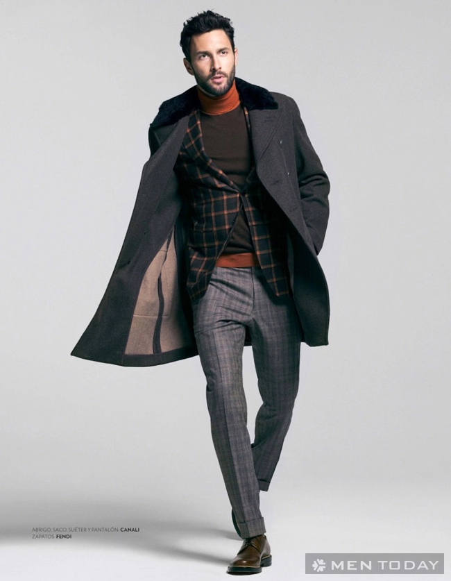 Noah mills và andres velencoso segura sang trọng với catalogue el palacio de hierro