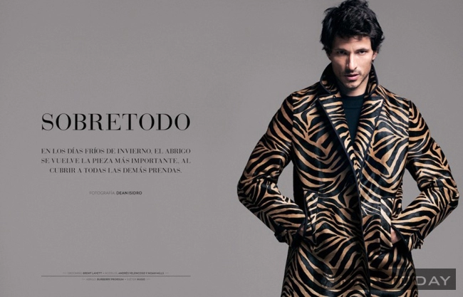 Noah mills và andres velencoso segura sang trọng với catalogue el palacio de hierro