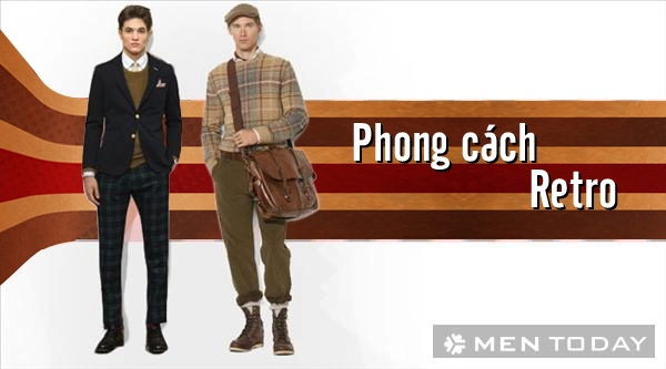 Quý ông phong lưu cùng set đồ retro