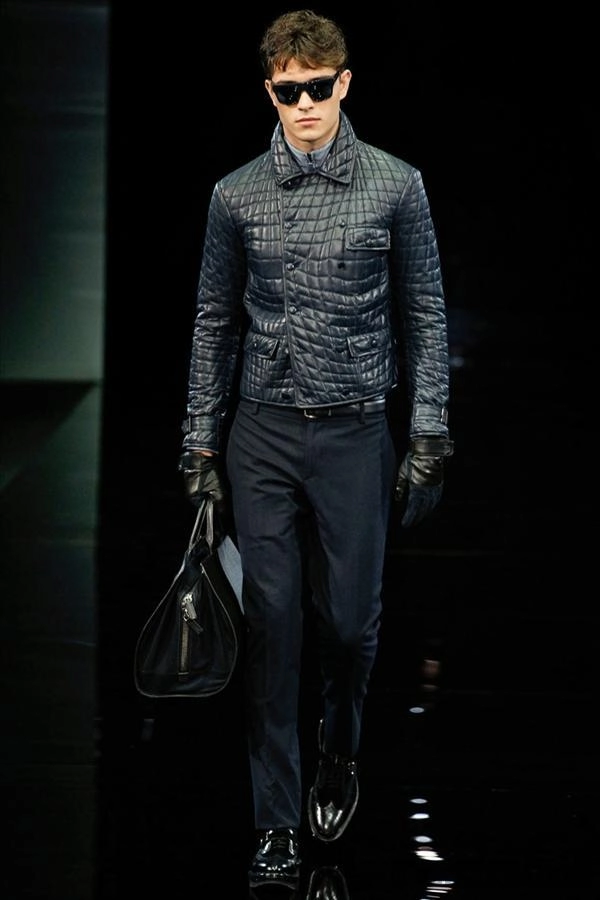 Quý ông sang trọng lịch lãm cùng bst thu đông 2014 của giorgio armani mfw