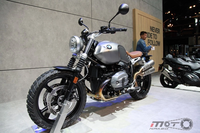 R nine t scrambler con át chủ bài của bmw tại triển lãm bangkok motor show 2016