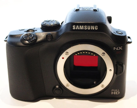 Samsung nx20 cảm biến 203 chấm xuất hiện