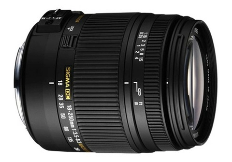 Sigma ra ống macro siêu zoom 18-250 mm vỏ tsc