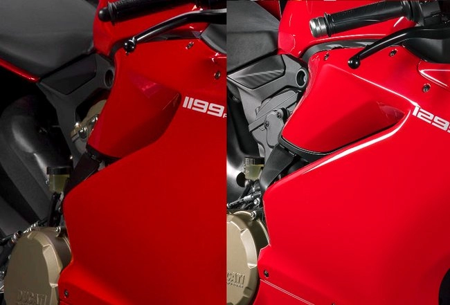 So sánh những khác biệt giữa ducati 1199 và 1299 panigale