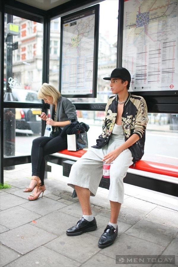 Street style các quý ông bên lề tuần lễ thời trang xuân hè 2014 london