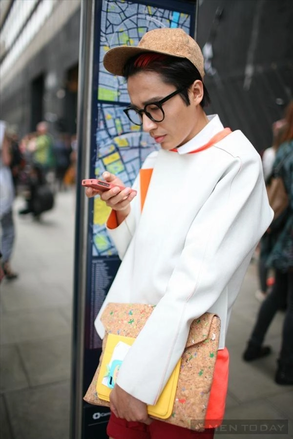 Street style các quý ông bên lề tuần lễ thời trang xuân hè 2014 london