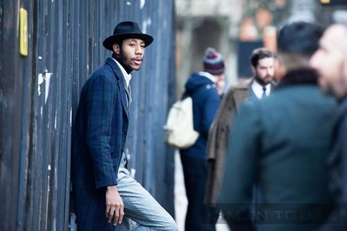 Street style lịch lãm của các quý ông tại london collections men 2014