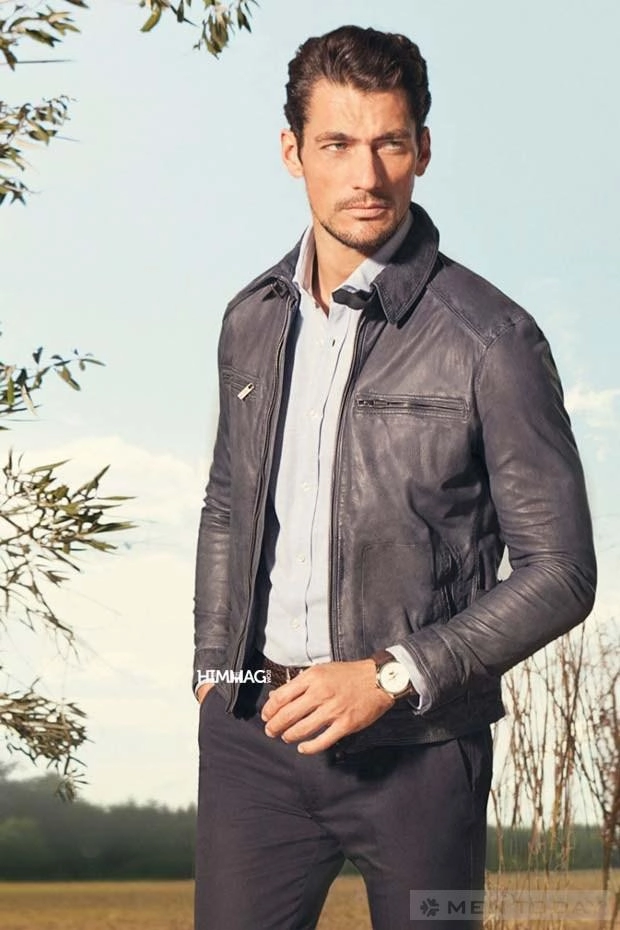 Tham khảo cách mix đồ xuân lịch lãm david gandy