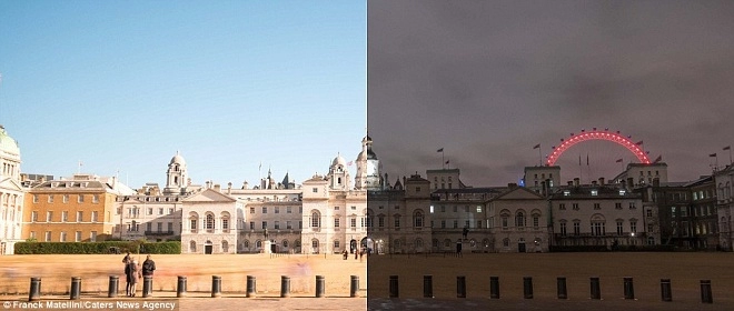Vẻ đẹp khác biệt giữa ngày và đêm ở london