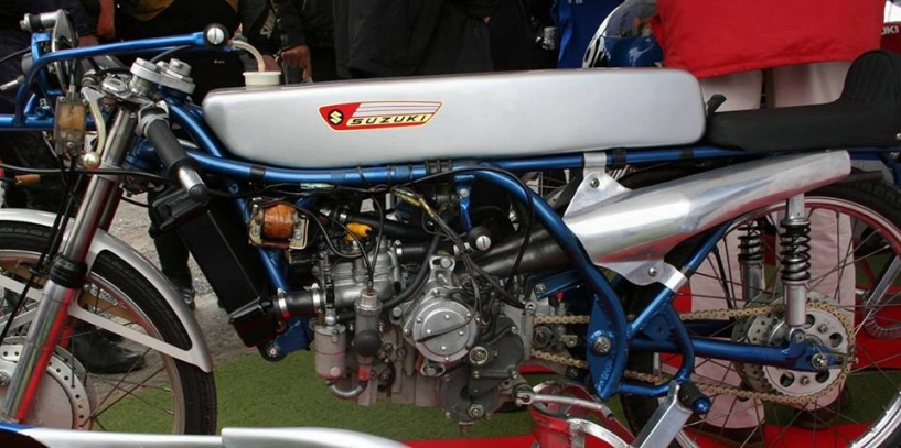 Xe cổ suzuki rk67 50cc - 2